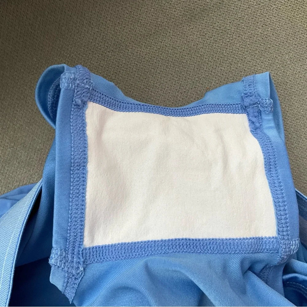 Alo Yoga Match Point Tennis Skirt Crystal Clear Blue XS